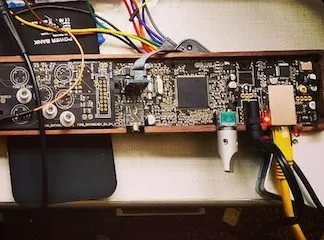 Physical modeling and training interface for electronic wind instrument (with Jeff Snyder)