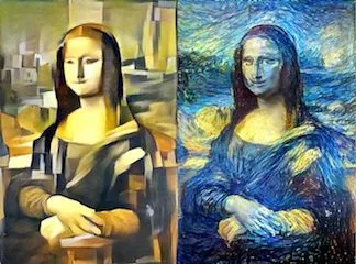 Video made by neural network visualization techniques, piccaso, neural photobombs