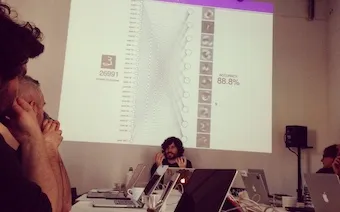 Workshop at Machines Room, London, 2017